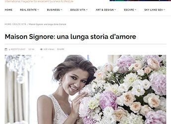 Maison Signore: una lunga storia d’amore