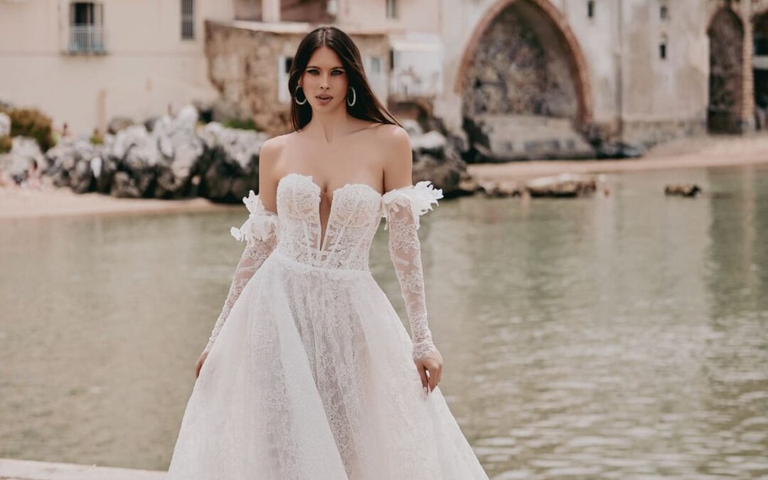 I migliori tessuti per il tuo abito da sposa