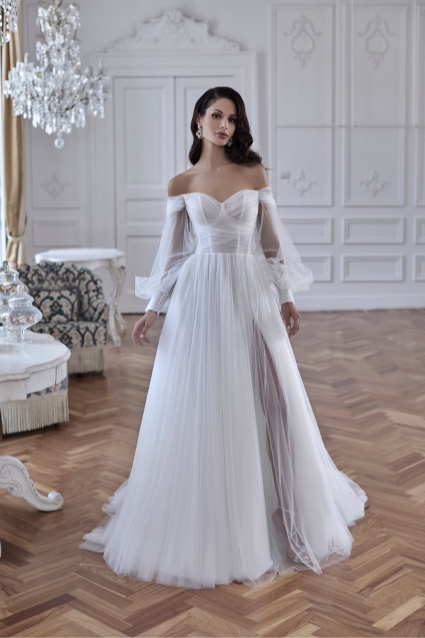 abito da sposa a principessa gold